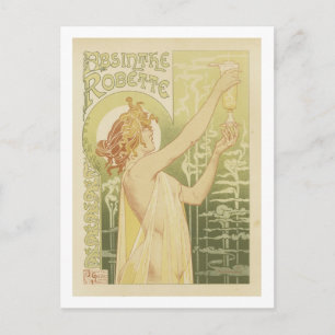 Absinthe Robette Postcard