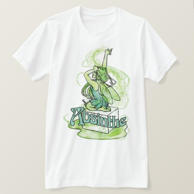 Absinthe Sugar Cube Fairy T-Shirt (Design Front)