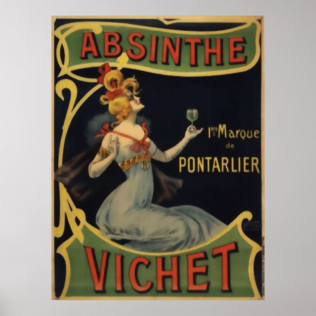 Absinthe Vichet Poster (Front)