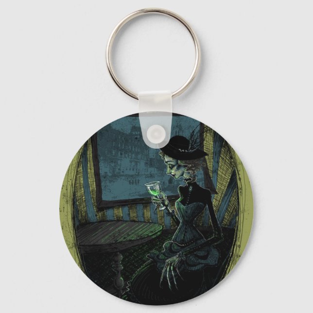 Absinthism Key Ring (Front)