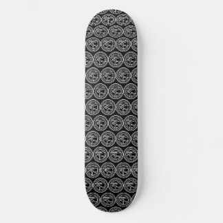 Absolüt Nürv Black and White Skateboard
