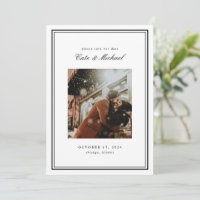 Absolute Classic Black and White Monogram