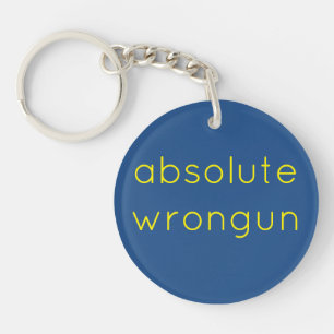 absolute wrongun key ring