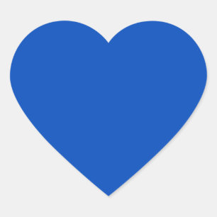  Absolute Zero (solid colour)  Heart Sticker