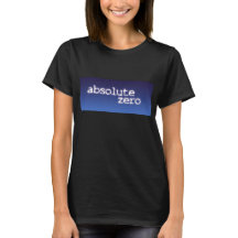 absolute zero women's t-shirt