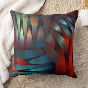Absract geometric textured decoration cushion