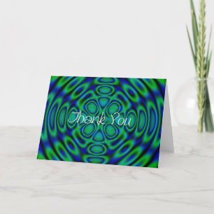 Abstact Thank You Card