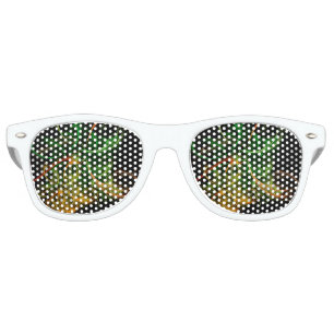 Abstarct Art Space Flowers Retro Sunglasses