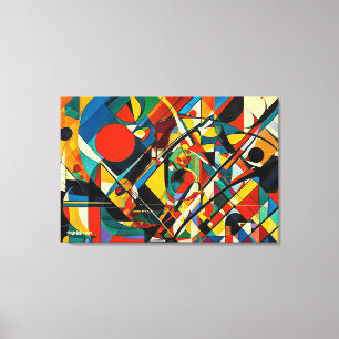 ABSTR_24-052, Abstract Gallery Art Canvas Print
