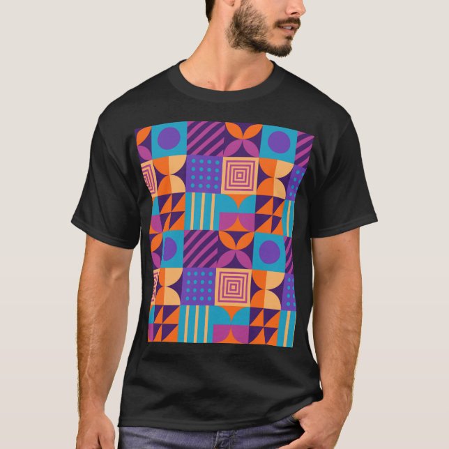 Abstrac Design, Wallpaper, Poster Background. T-Shirt (Front)