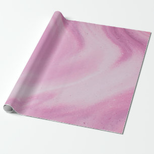 ABSTRAC PASTEL PINK ILLUSTRATION WRAPPING PAPER