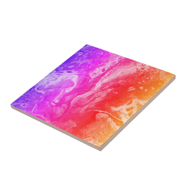 Abstract104 Ceramic Tile (Side)