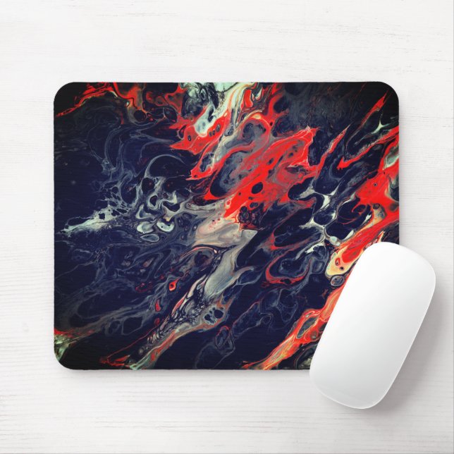 Abstract136 Mouse Pad (With Mouse)