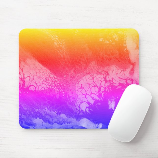 Abstract159 Mouse Pad (With Mouse)