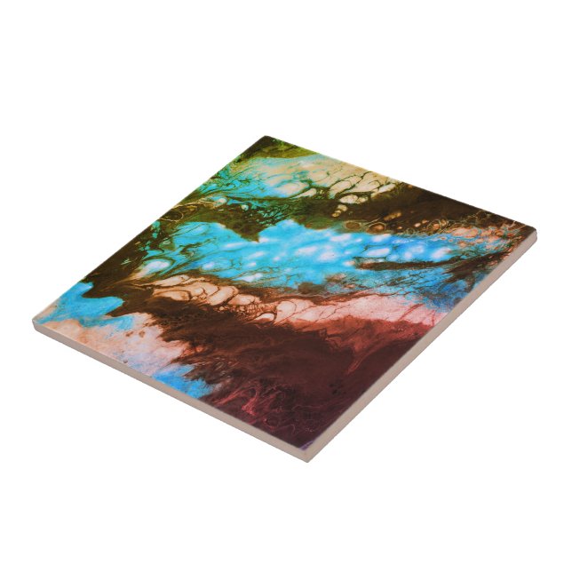 Abstract172 Ceramic Tile (Side)