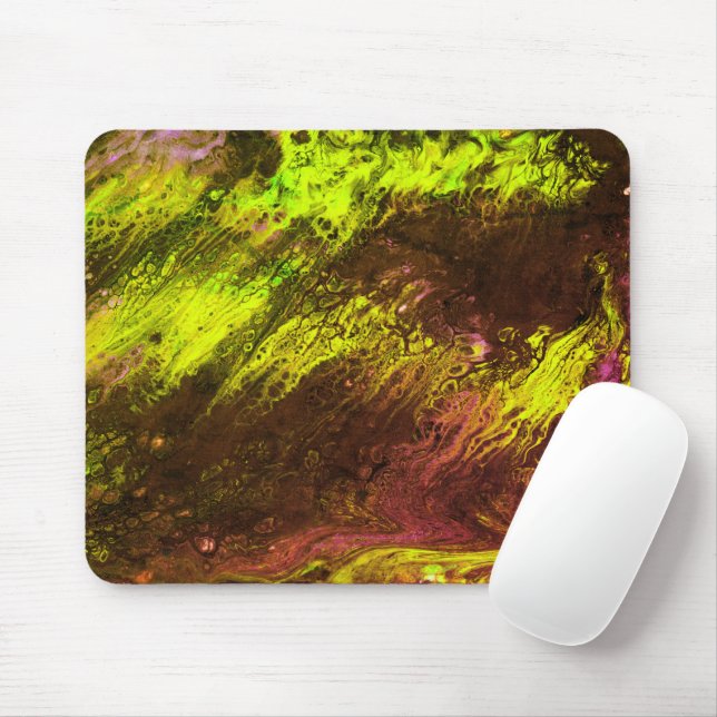 Abstract192 Mouse Pad (With Mouse)