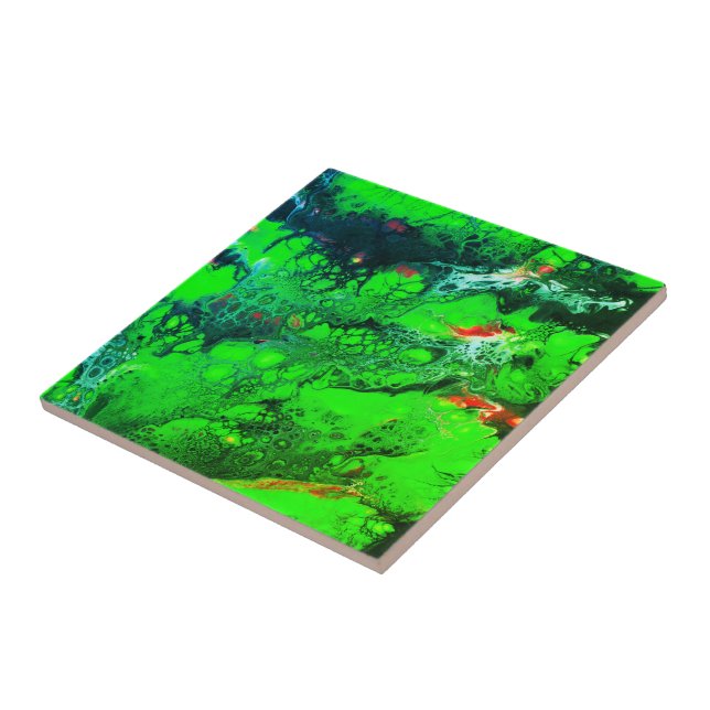Abstract210 Ceramic Tile (Side)