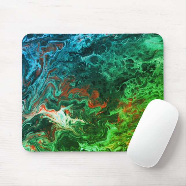 Abstract235 Mouse Pad (With Mouse)