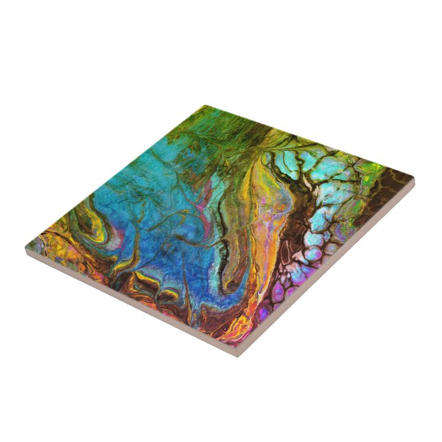 Abstract382 Ceramic Tile (Side)