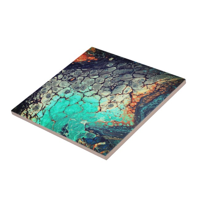 Abstract491 Ceramic Tile (Side)