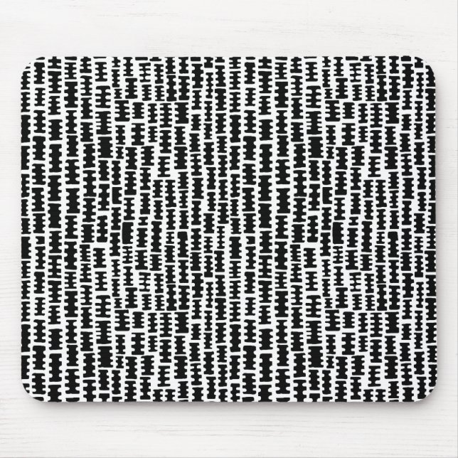 Abstract 020712 - Black Mouse Pad (Front)