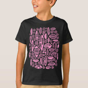 Abstract 100813 - Pink T-Shirt