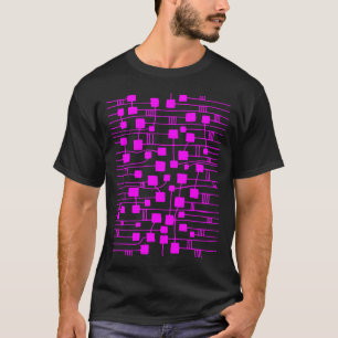 Abstract 111211 - Magenta T-Shirt