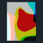 Abstract 1117 - Colourful Pop Art Poster<br><div class="desc">Abstract 1117 - Colourful Pop Art</div>