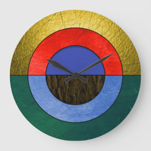 Abstract #114 large clock