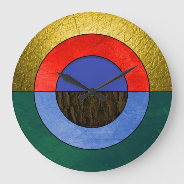Abstract #114 large clock (Front)
