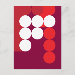 Abstract#15 Postcard