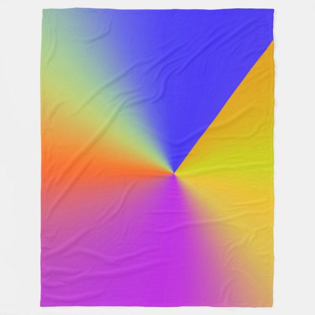 Abstract 161116(07) fleece blanket (Front)