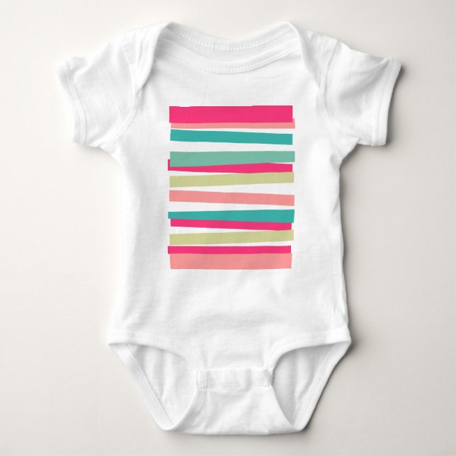 Abstract 170116 baby bodysuit (Front)