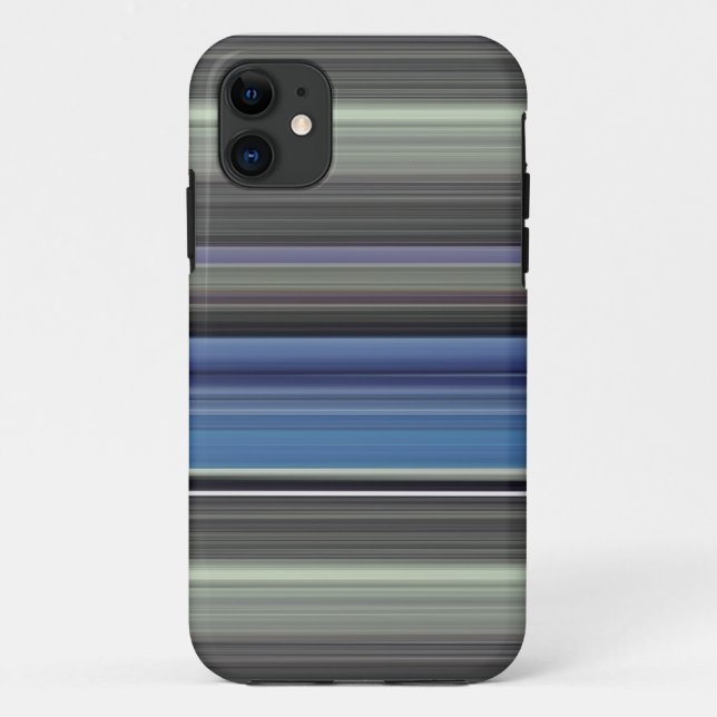 Abstract #1: Blue and gray Case-Mate iPhone Case (Back)