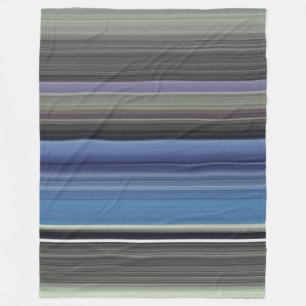Abstract #1: Blue and grey Fleece Blanket
