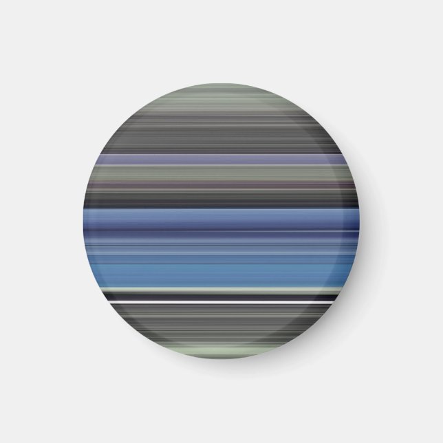 Abstract #1: Blue and grey Magnet (Front)