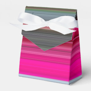 Abstract #1: Cerise and grey Favour Box
