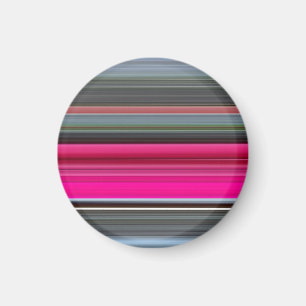 Abstract #1: Cerise and grey Magnet