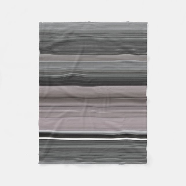 Abstract #1: Gray Fleece Blanket (Front)
