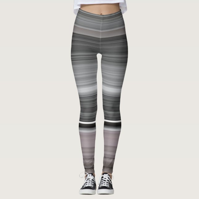 Abstract #1: Gray Leggings (Front)