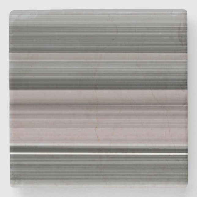 Abstract #1: Gray Stone Coaster (Front)