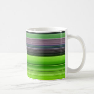 Abstract #1: Lime and grey Coffee Mug