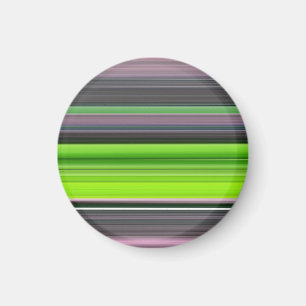 Abstract #1: Lime and grey Magnet