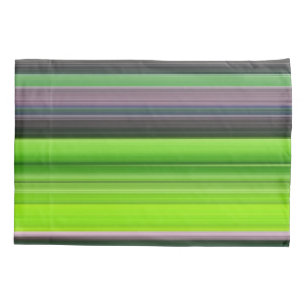 Abstract #1: Lime and grey Pillowcase