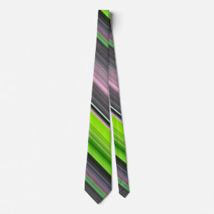 Abstract #1: Lime and grey Tie