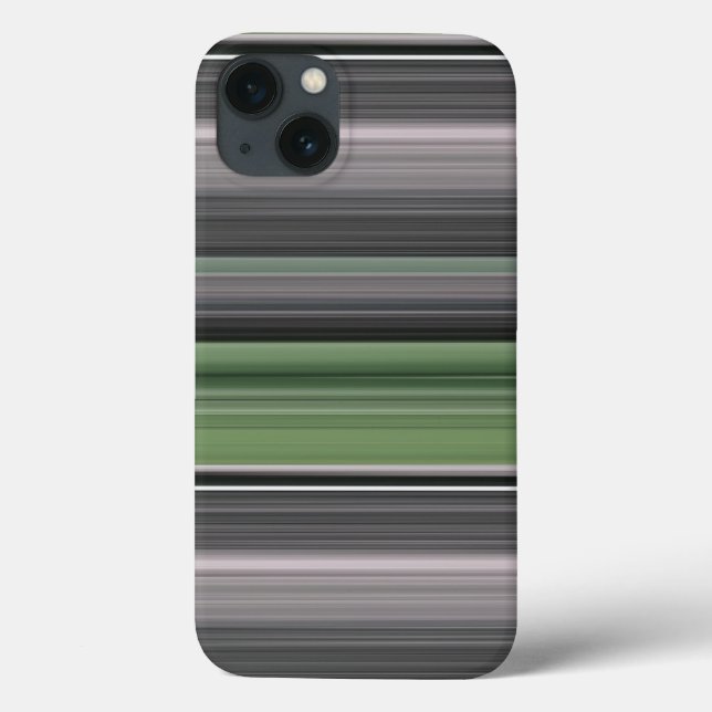 Abstract #1: Olive green and gray Case-Mate iPhone Case (Back)