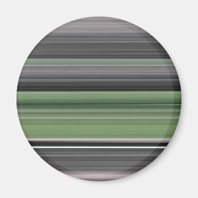 Abstract #1: Olive green and grey Magnet (Front)