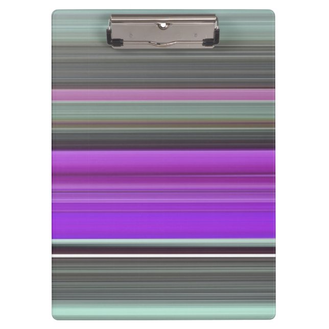 Abstract #1: Purple and gray Clipboard (Front)