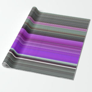 Abstract #1: Purple and grey Wrapping Paper