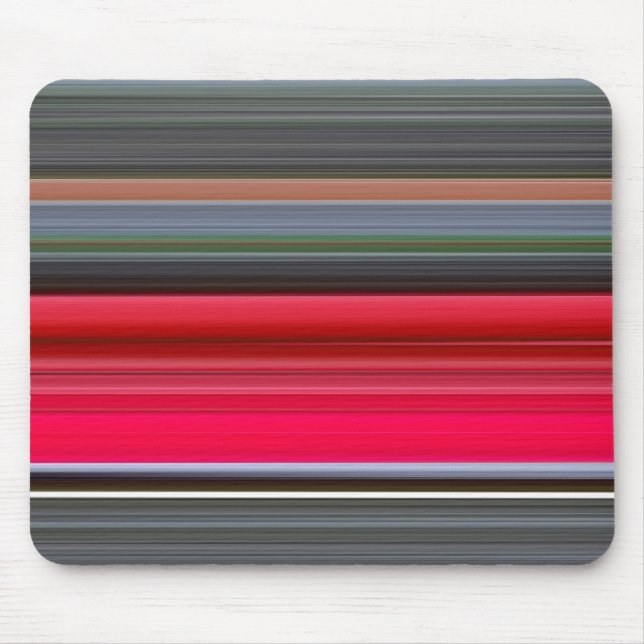 Abstract #1: Red and Grey Mouse Pad (Front)